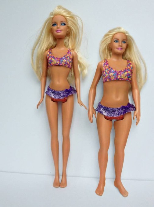 Frustrated with the unrealistic beauty standards perpetuated by Barbie and her ilk, artist Nickolay Lamm set out to create a doll that has proportions more representative of the average woman. To do so, Lamm took data from the CDC about the "average" 19-year-old woman, who is about 5 foot 4, with a 33-inch waist, and created a doll that mirrored those proportions. Her name is Lammily, and her tagline is "Average is beautiful."  "I think a realistic sized doll is important because, when I look at current dolls on the market, I can't help but notice how disproportionate they are," said Lamm in an email to Salon. "By making a doll real I feel attention is taken away from the body and to what the doll actually does."  To really drive home his point, here's a video Lamm made of Lammily being airbrushed into Barbie: